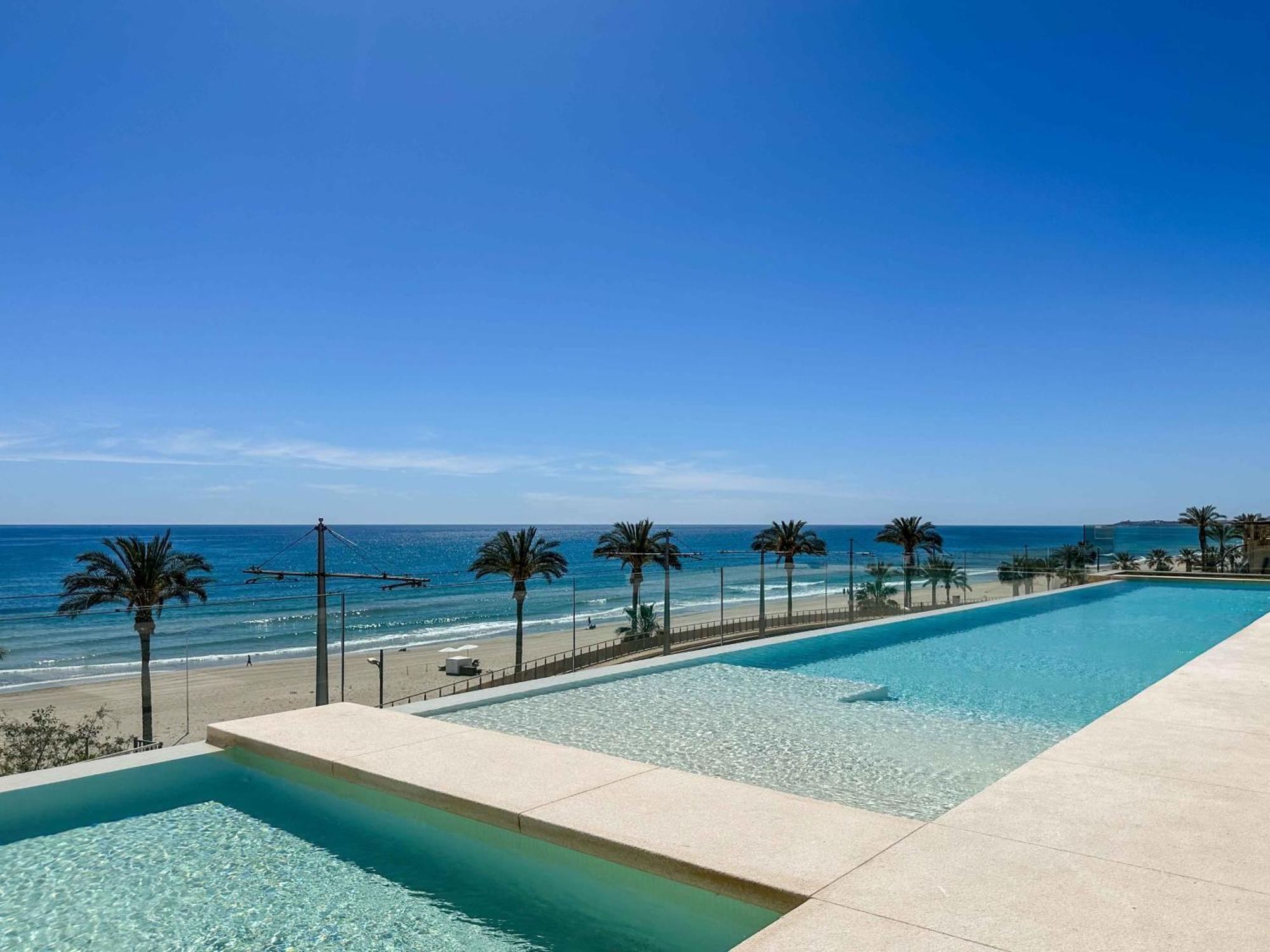 Apartamento Lantia. Amaneceres De Ensueno Y Piscina Con Vistas El Campello Exterior foto