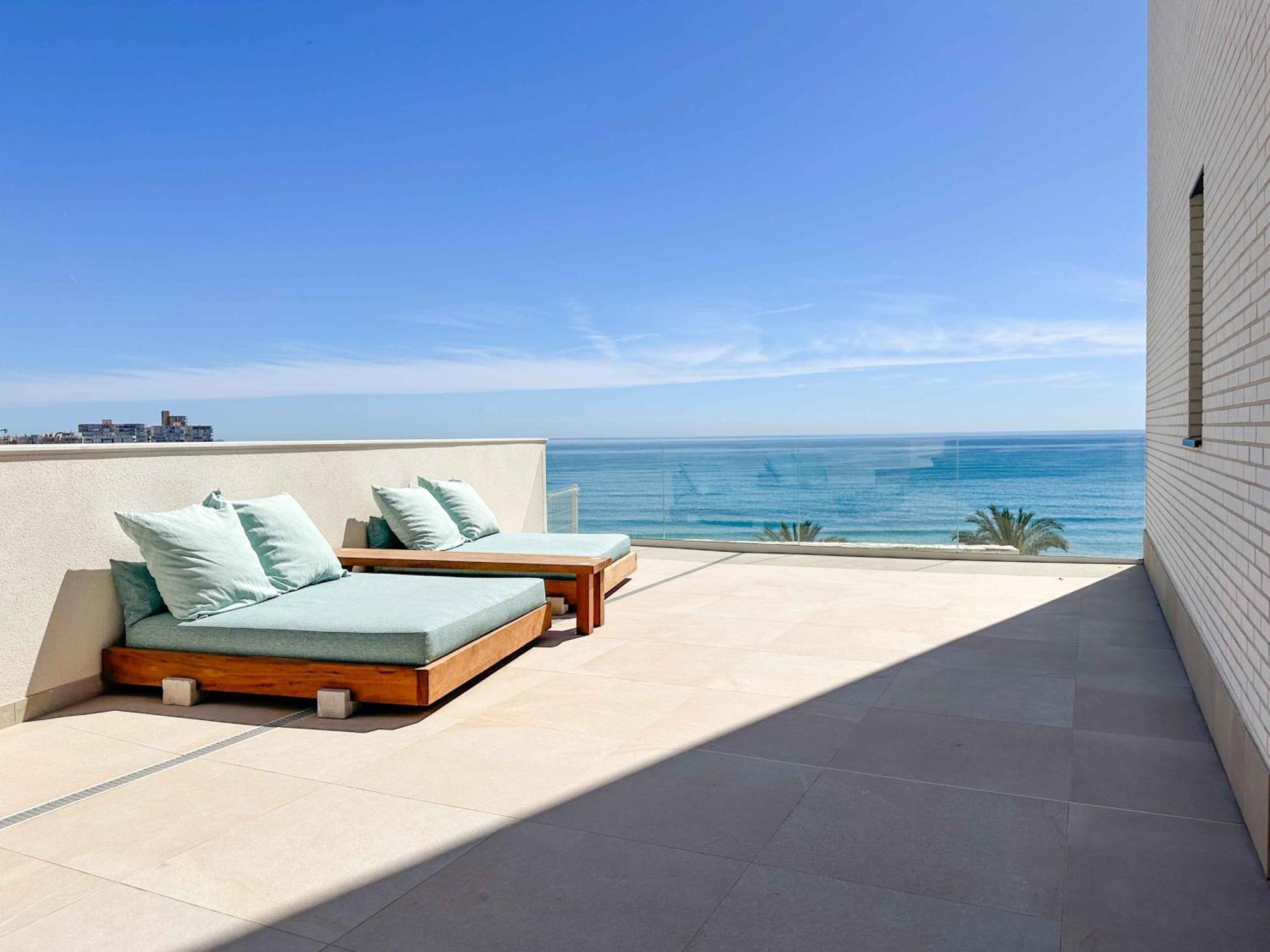 Apartamento Lantia. Amaneceres De Ensueno Y Piscina Con Vistas El Campello Exterior foto