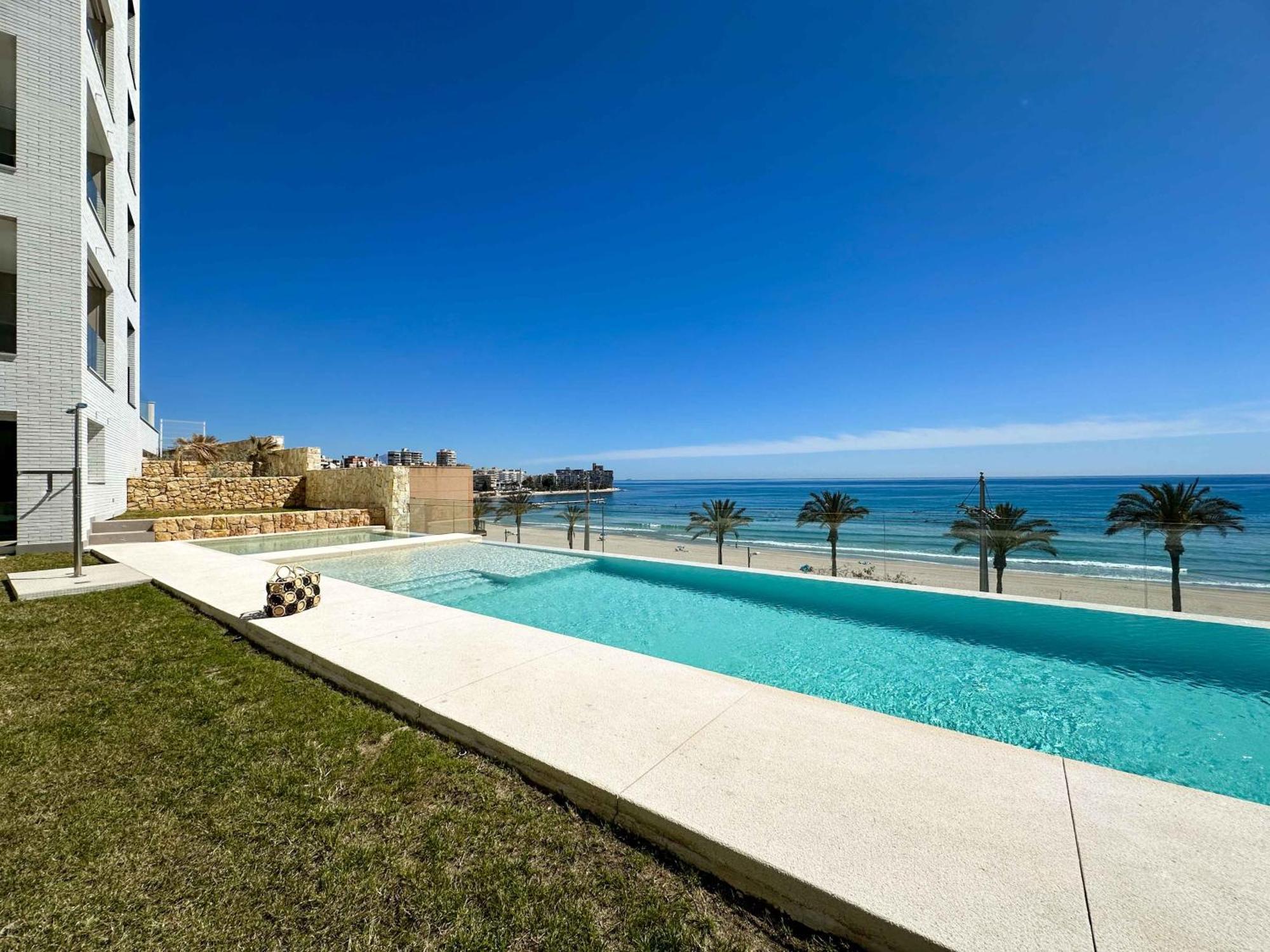 Apartamento Lantia. Amaneceres De Ensueno Y Piscina Con Vistas El Campello Exterior foto